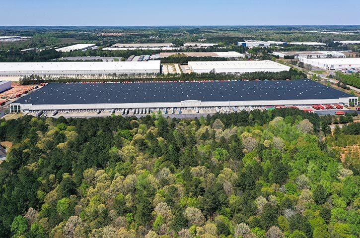 Aerial 2 of 150 Greenwood Industrial Parkway in McDonough, GA
