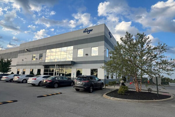 Front view of building at 301 Logistics Avenue in Jeffersonville, IN