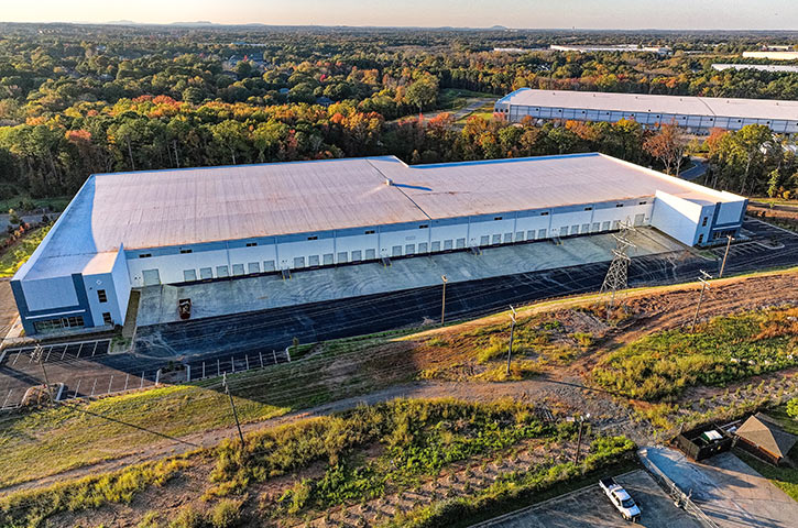 Aerial of Lakemont Business Center at 517 Kings Ridge Drive in Fort Mill, SC